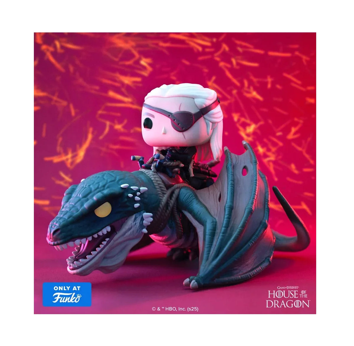Funko POP! House of the Dragon Rides - Aemond Targaryen with Vhagar #136 Special Edition Exclusive