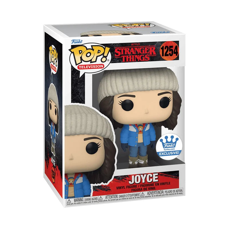 Funko POP! Stranger Things - Joyce & Hopper Bundle #1253 #1254 Funko Shop Exclusive
