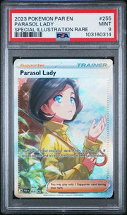 Parasol Lady 255/182 (Paradox Rift) — PSA 9