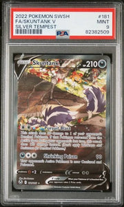 Skuntank V (Alternate Full Art) 181/195 (Silver Tempest) — PSA 9