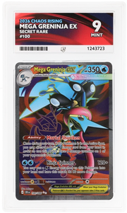 Mega Greninja ex 100/086 (Chaos Rising) — ACE 10