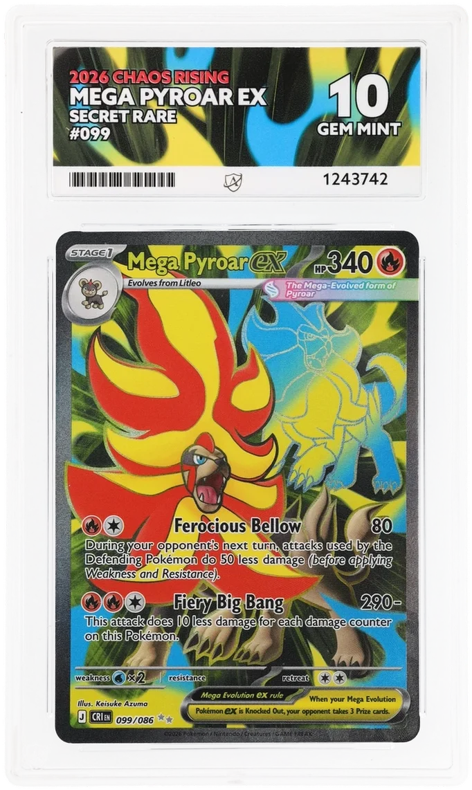 ACE 10 Mega Pyroar ex 099/086 (Chaos Rising)