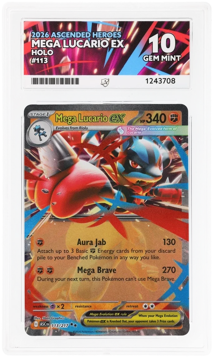 Mega Lucario ex 113/217 (Ascended Heroes)