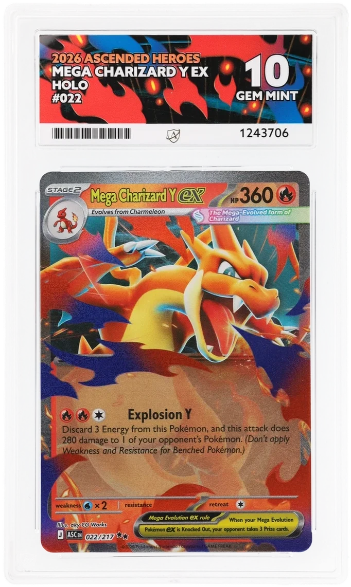 Mega Charizard Y ex 022/217 (Ascended Heroes) — ACE 10