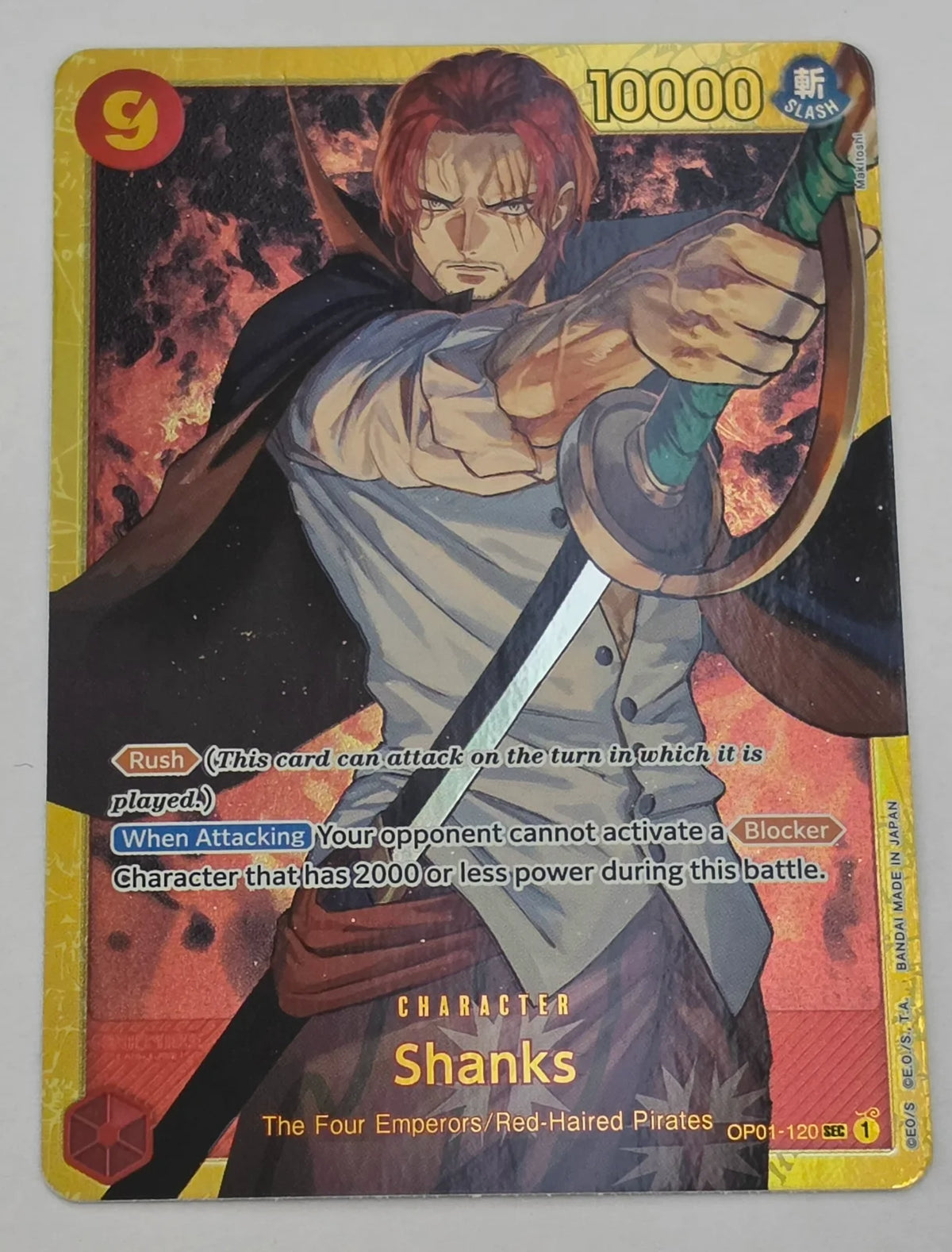 Shanks OP01-120 (Romance Dawn)