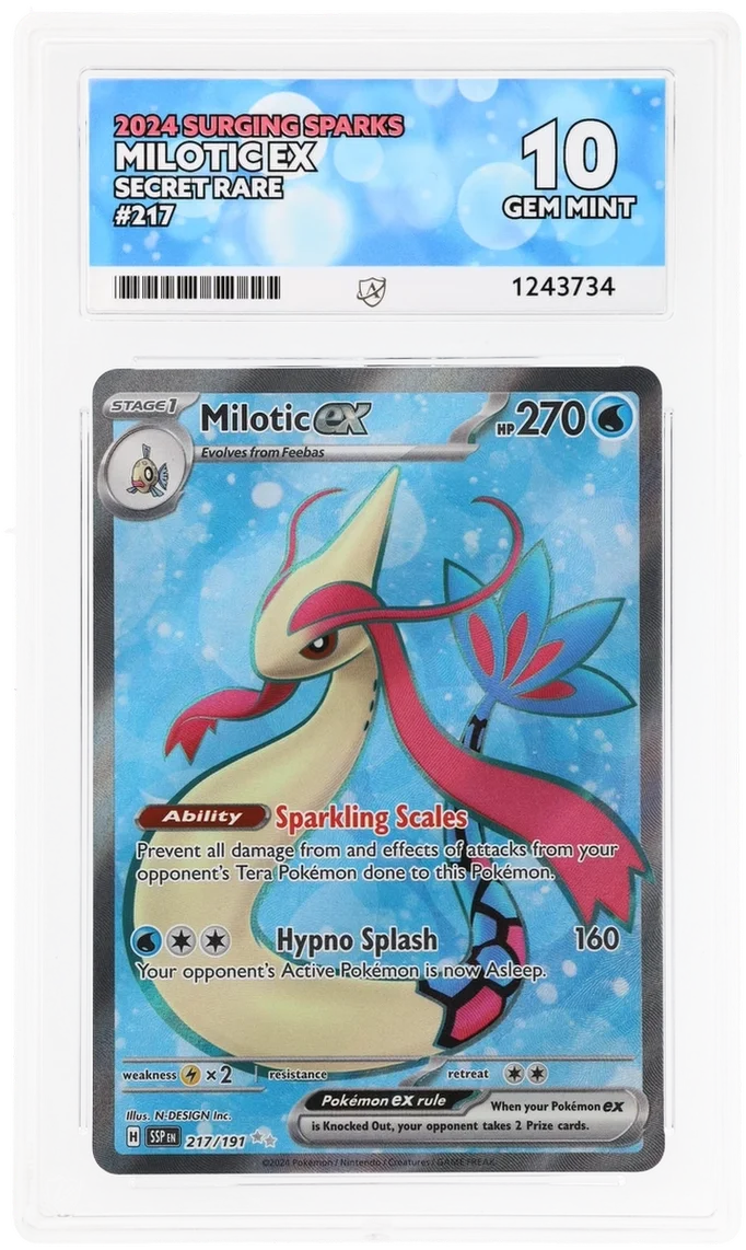 Milotic ex 217/191 (Surging Sparks) — ACE 10