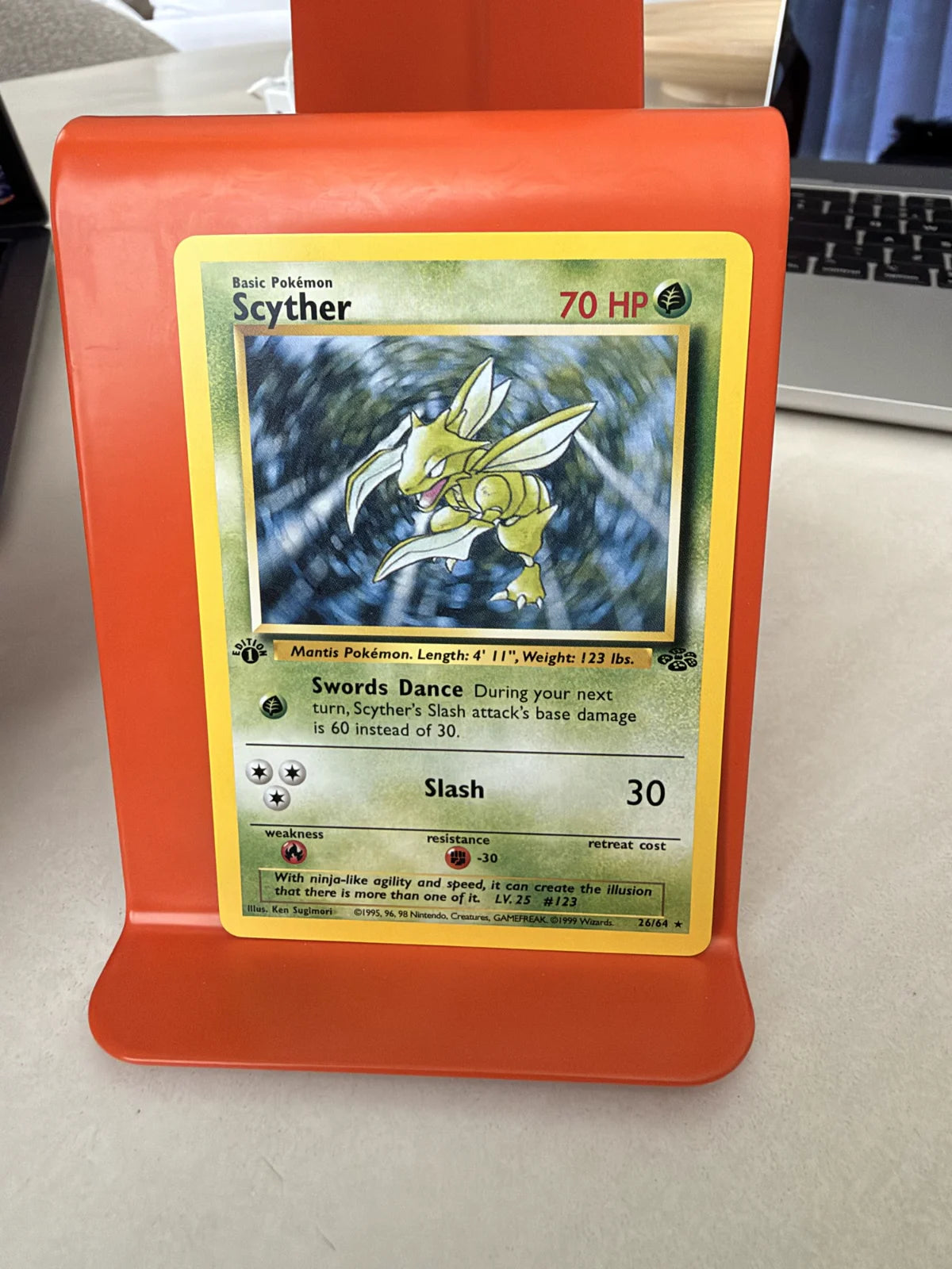 Scyther 26 · Jungle - 1st Edition Vintage