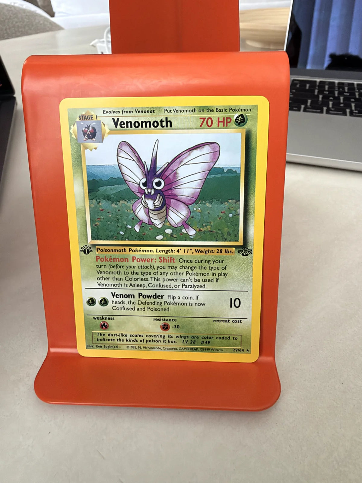 Venomoth 29 · Jungle - 1st Edition Vintage