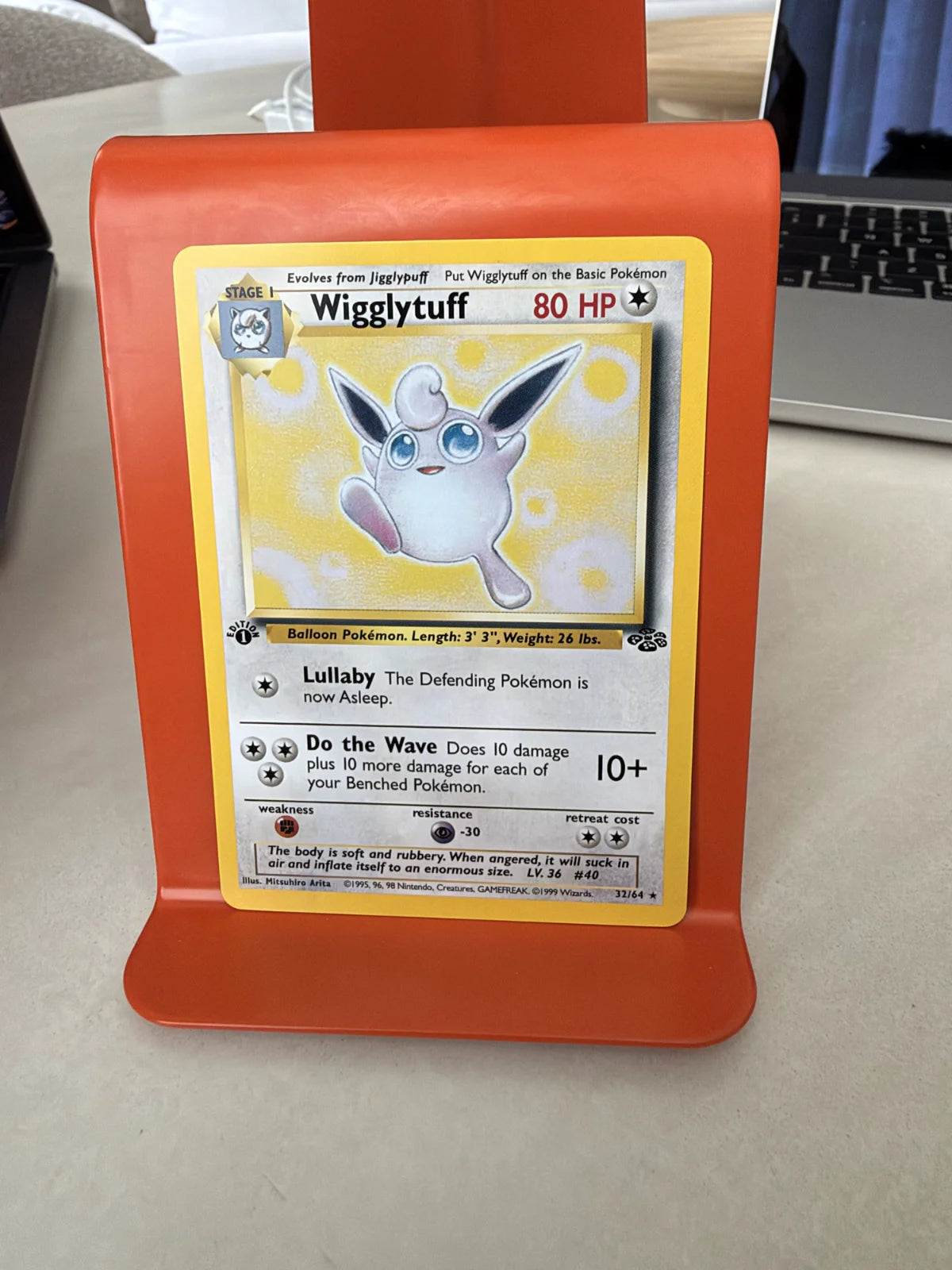 Wigglytuff 32 · Jungle - 1st Edition Vintage
