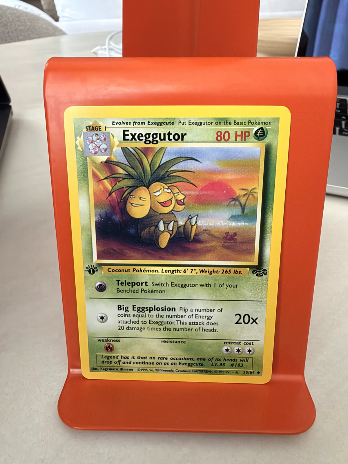 Exeggutor 35 · Jungle - 1st Edition Vintage