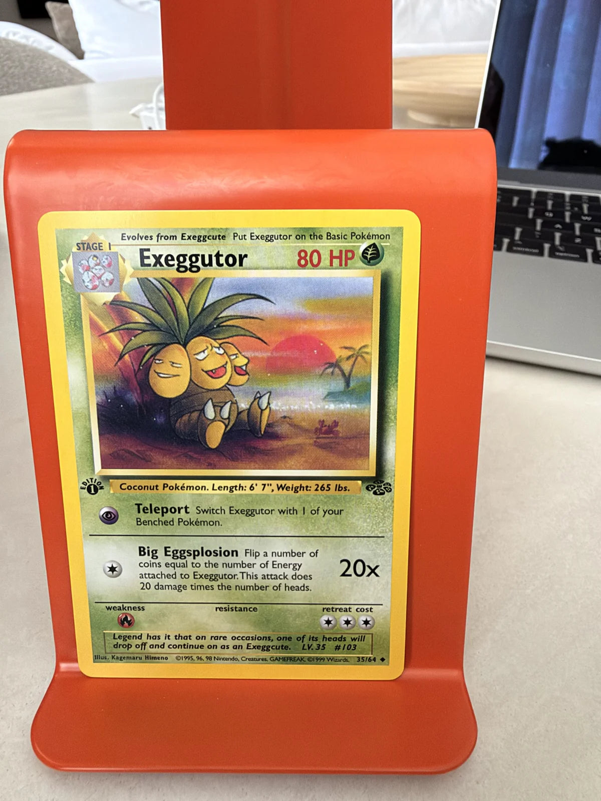 Exeggutor 35 · Jungle - 1st Edition Vintage