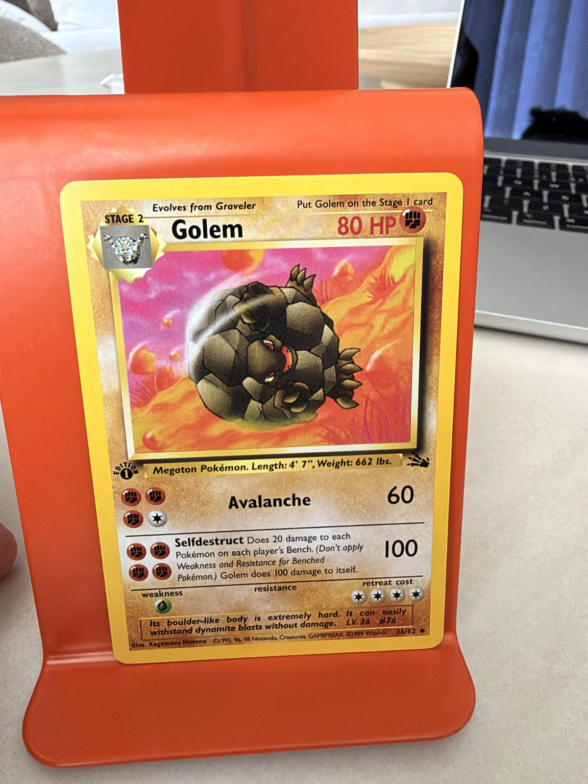 Golem 36 · Fossil - 1st Edition Vintage