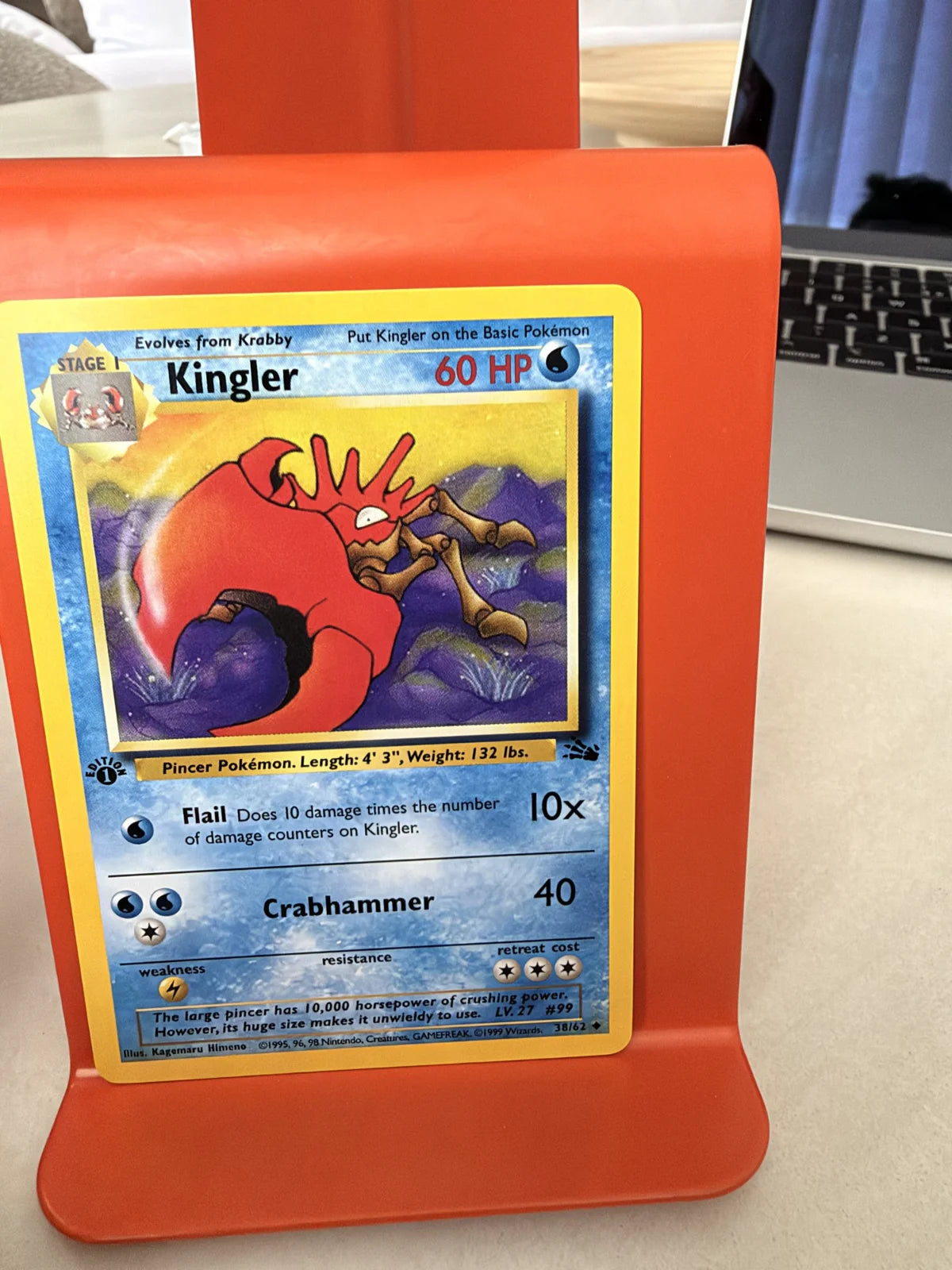 Kingler 38 · Fossil - 1st Edition Vintage