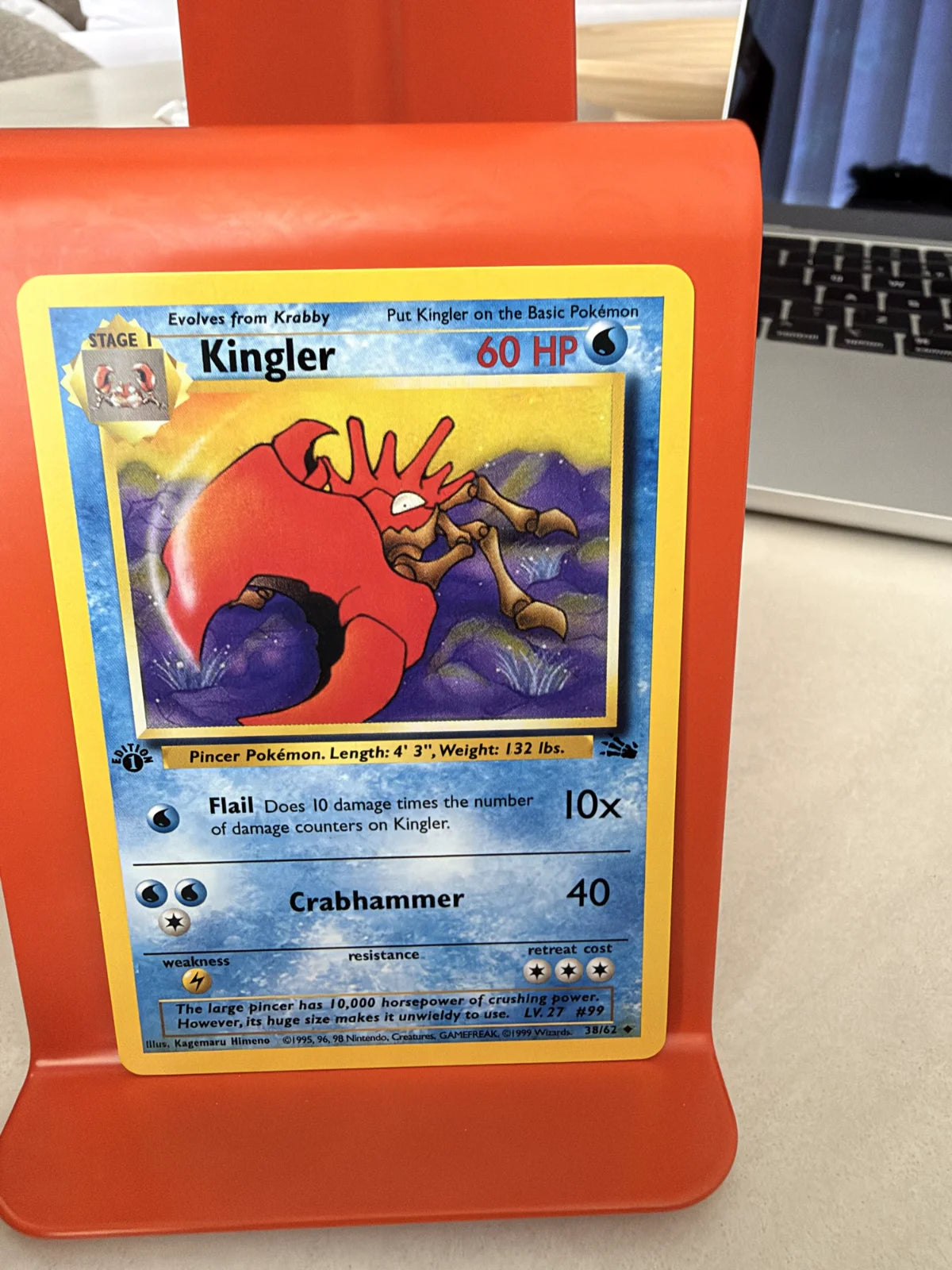 Kingler 38 · Fossil - 1st Edition Vintage