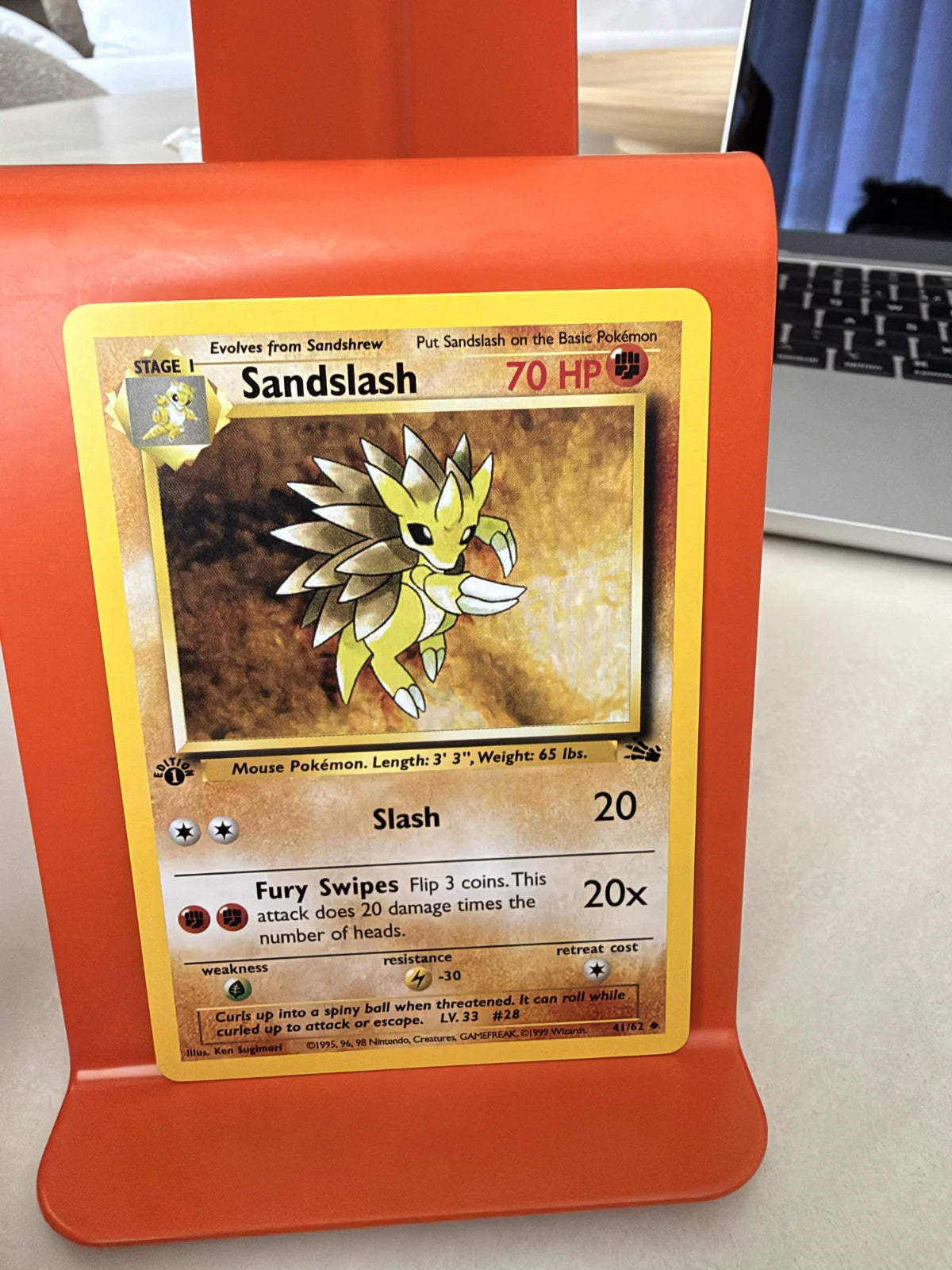 Sandslash 41 · Fossil - 1st Edition Vintage