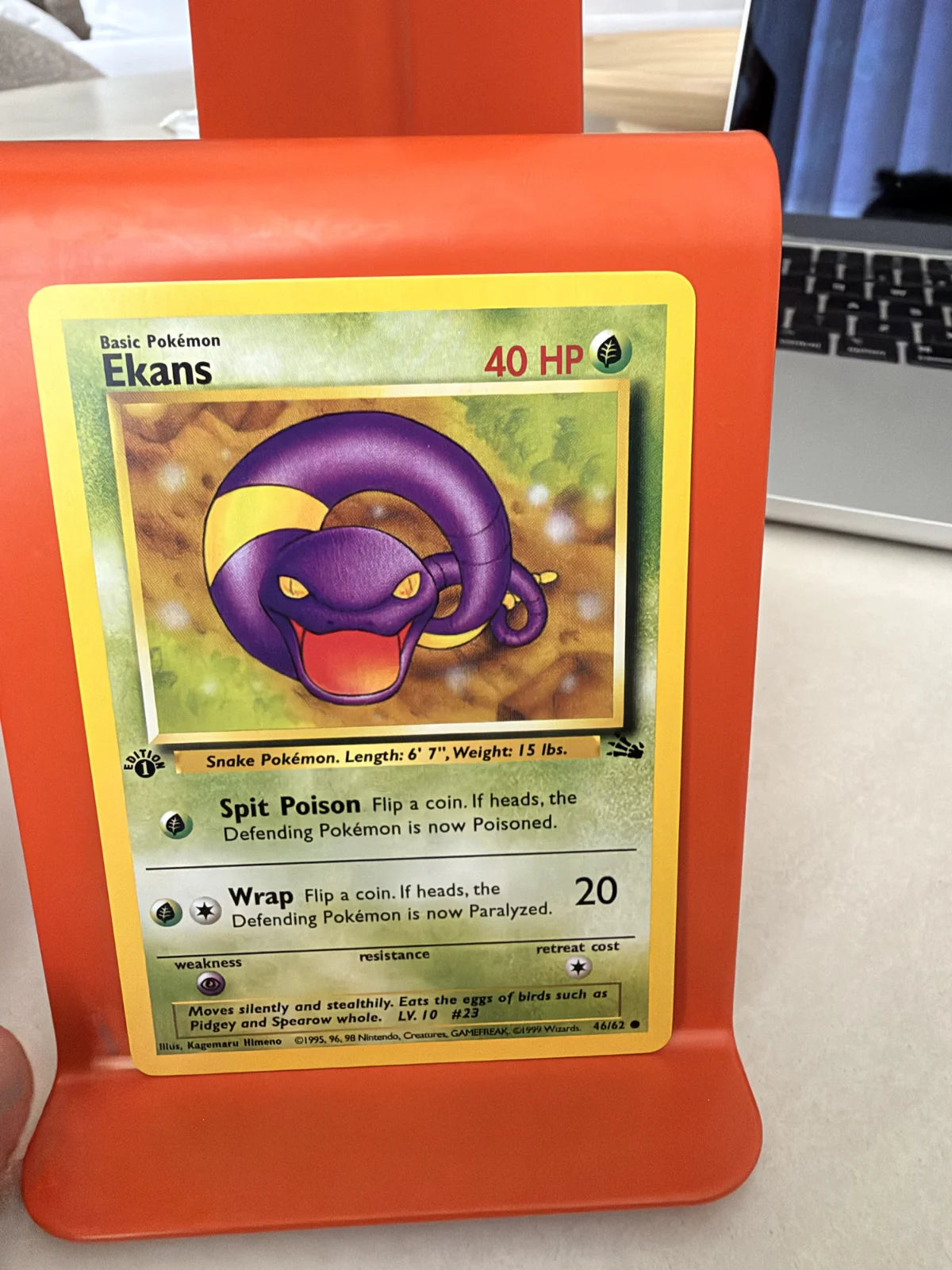 Ekans 46 · Fossil - 1st Edition Vintage