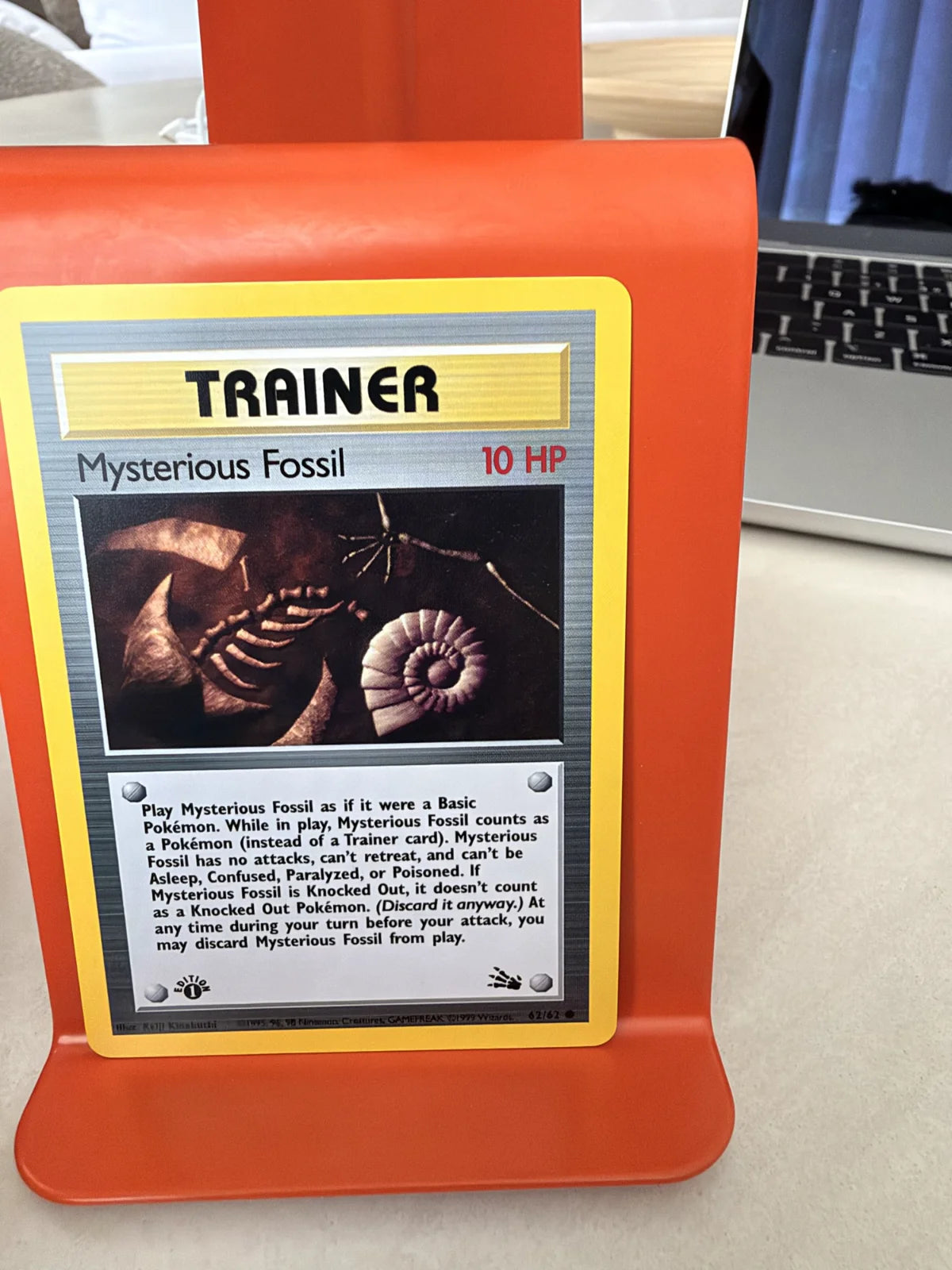 Mysterious Fossil 62 · Fossil - 1st Edition Vintage