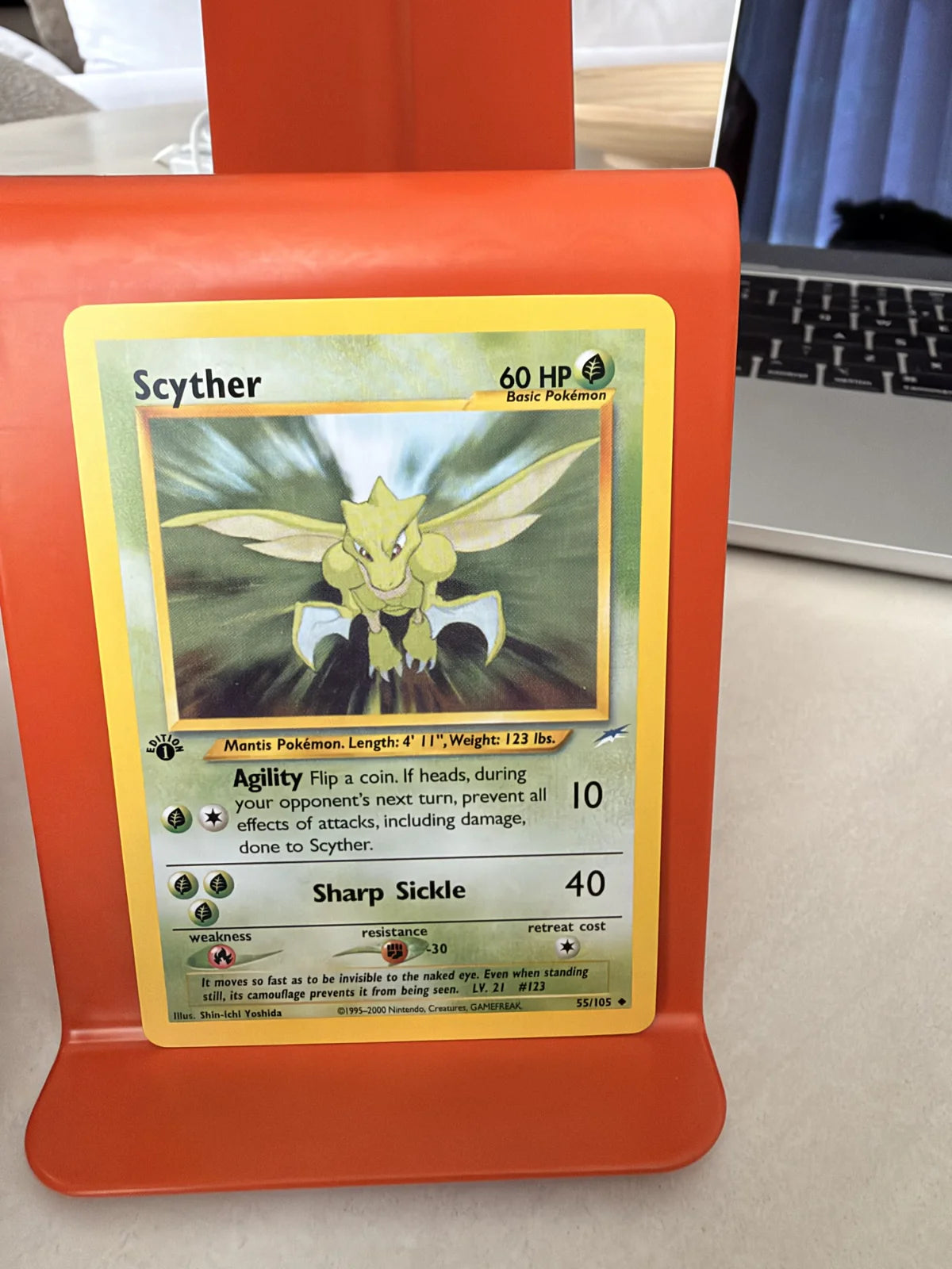 Scyther 55 · Neo Destiny - 1st Edition Vintage