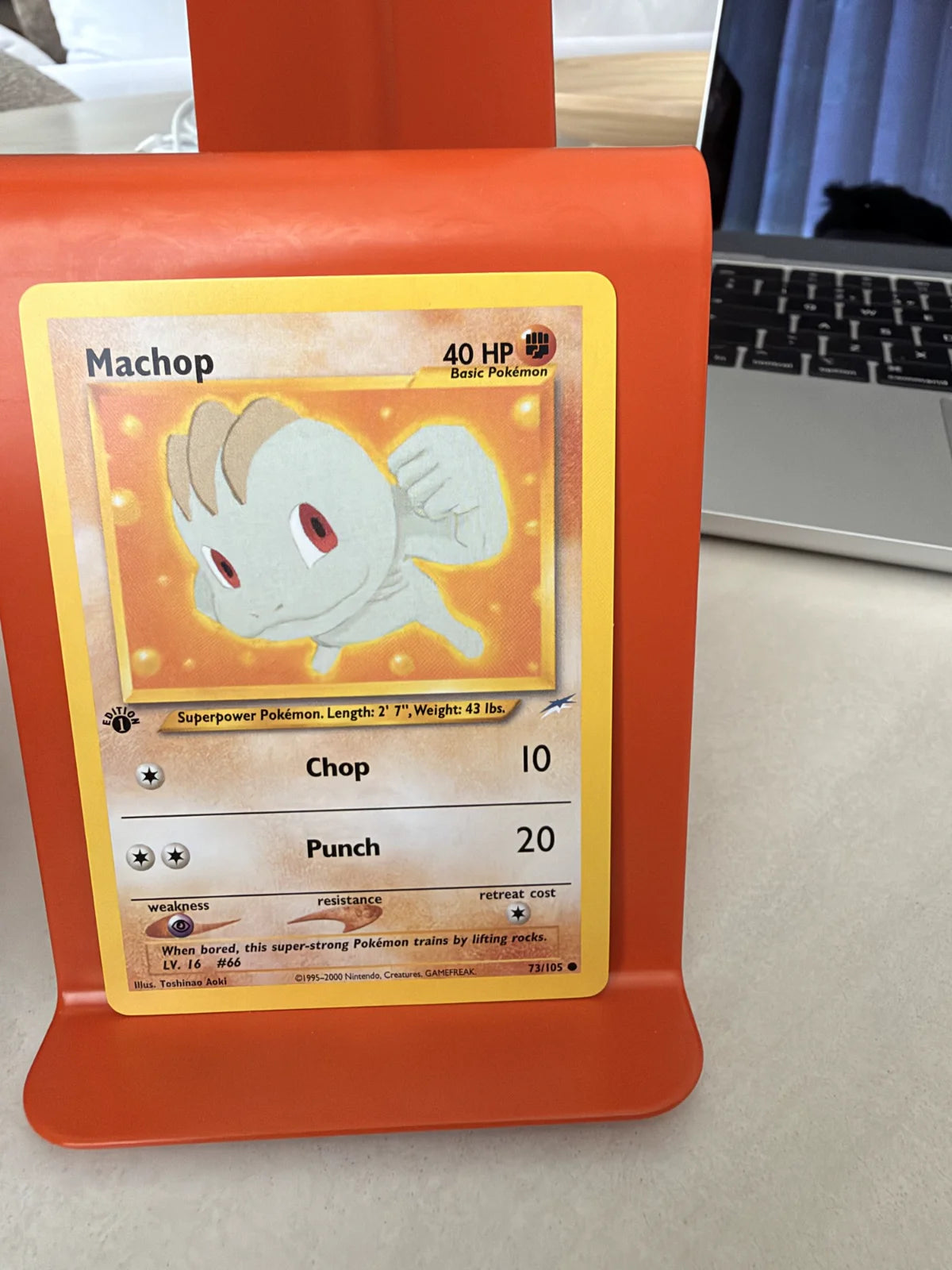 Machop 73 · Neo Destiny - 1st Edition Vintage