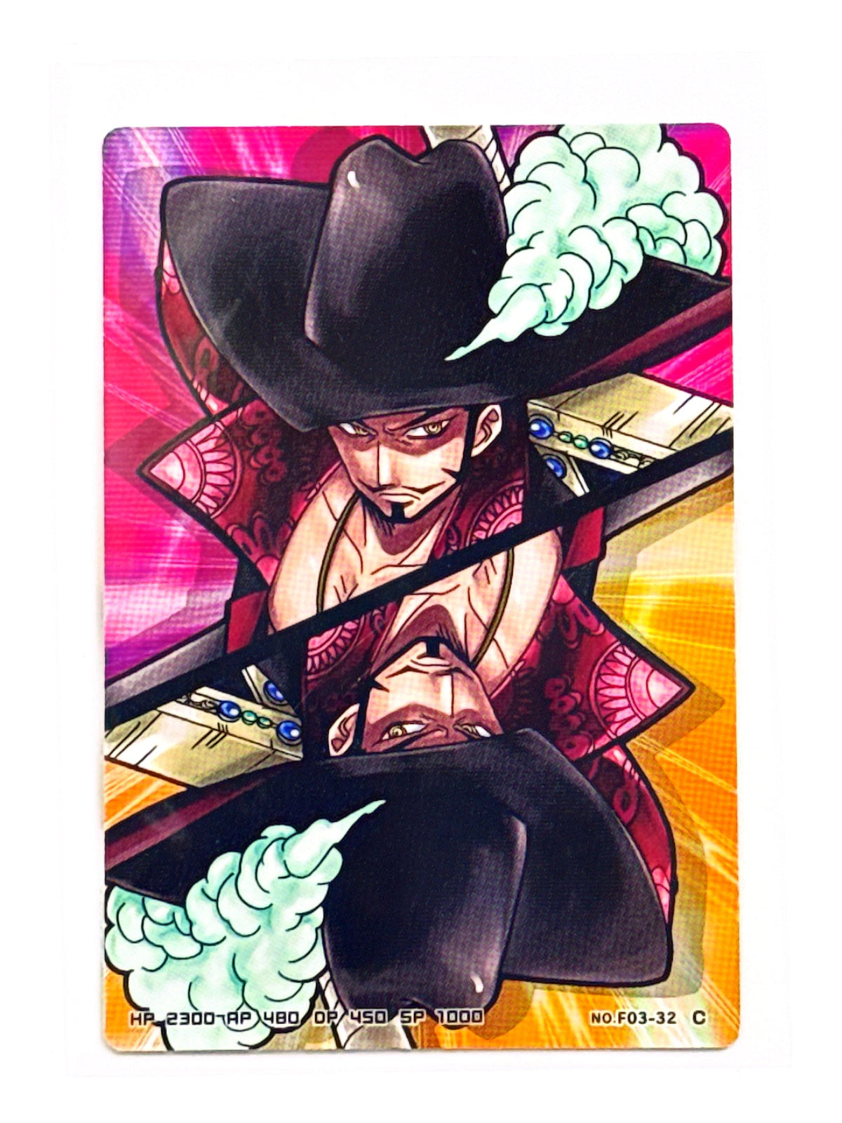 Dracula Mihawk - One Piece AR Carddasss - 2011 - NO.F03-32 C