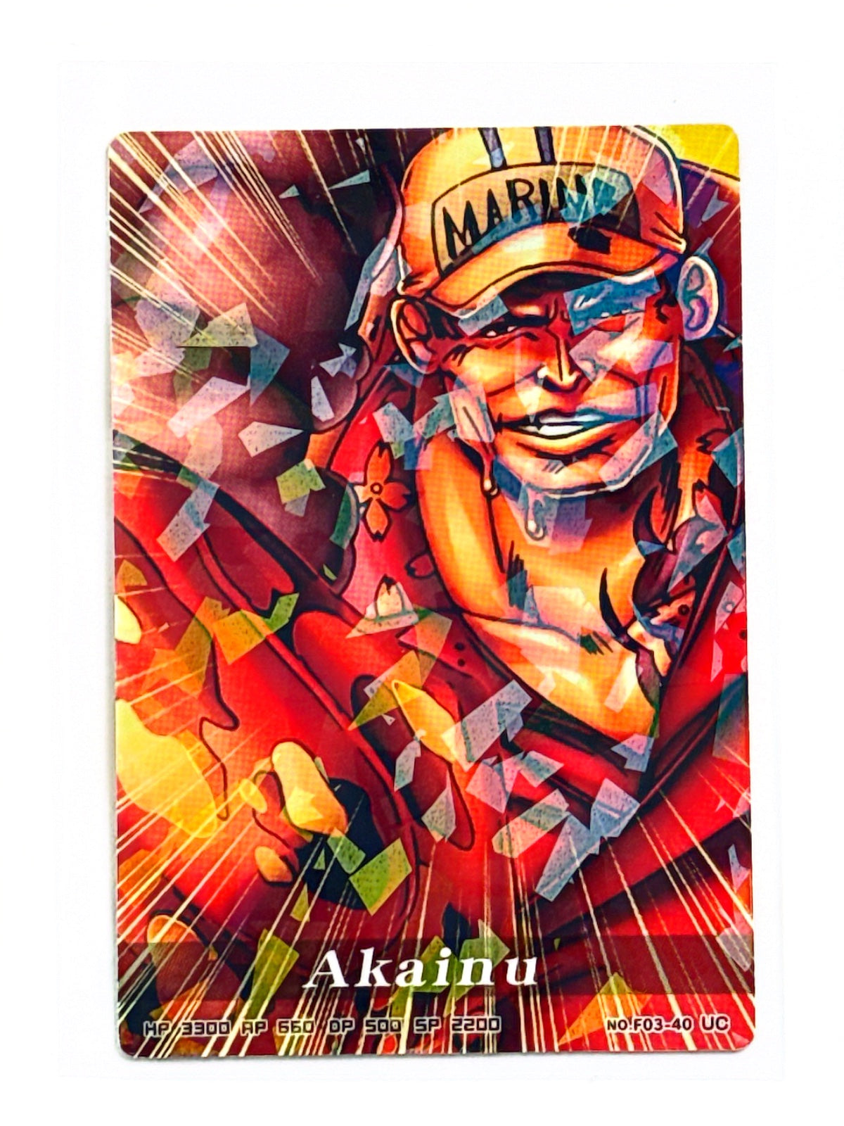 Akinu Sakazuki - One Piece AR Carddass - 2011 - NO.F03-40 UC