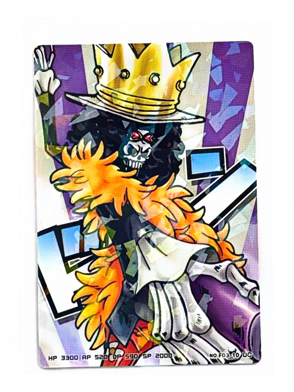 Brook - One Piece AR Carddass - 2011 - NO.F03-10 UC