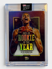 2023-24 Topps Now Victor Wembanyama Rookie of The Year