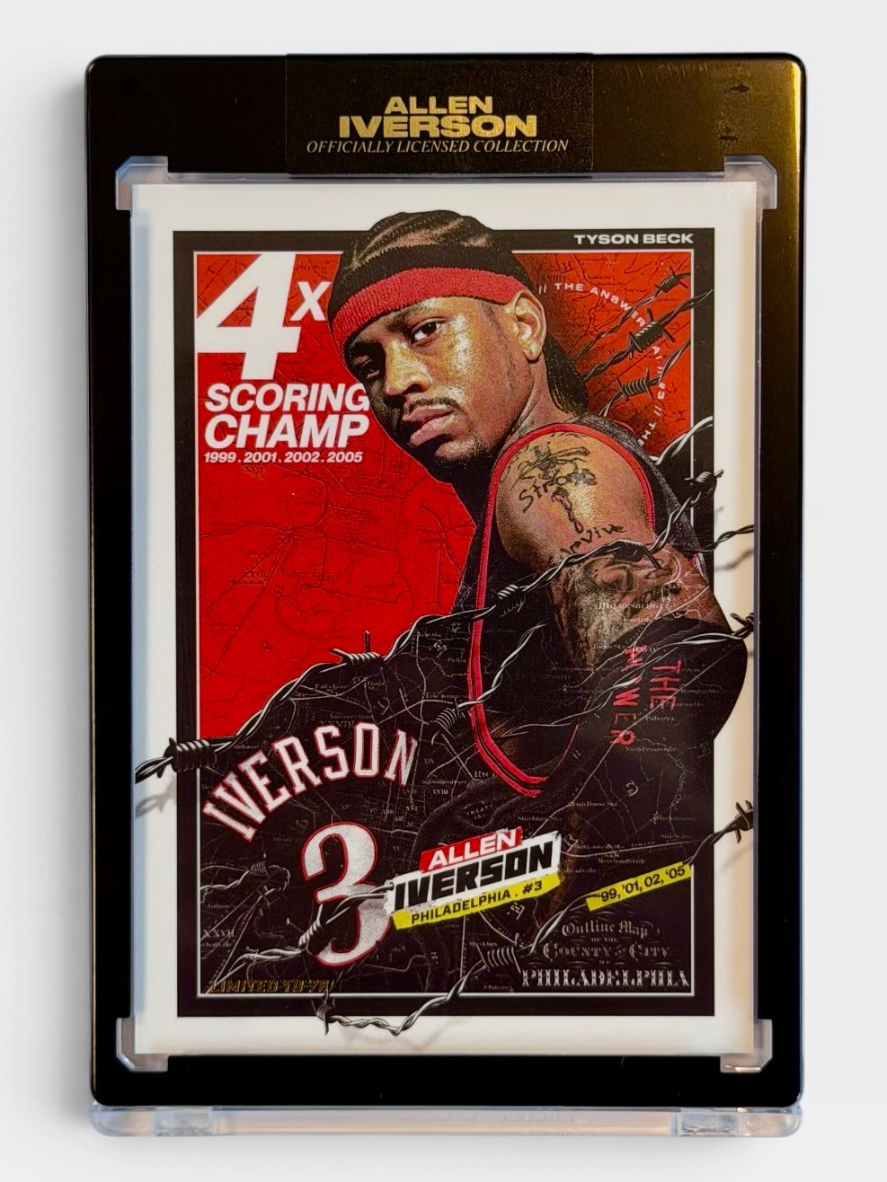 2022 Allen Iverson X Tyson Beck Limited Collection /76