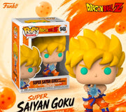 FUNKO POP! SUPER SAIYAN GOKU WITH KAMEMEHA