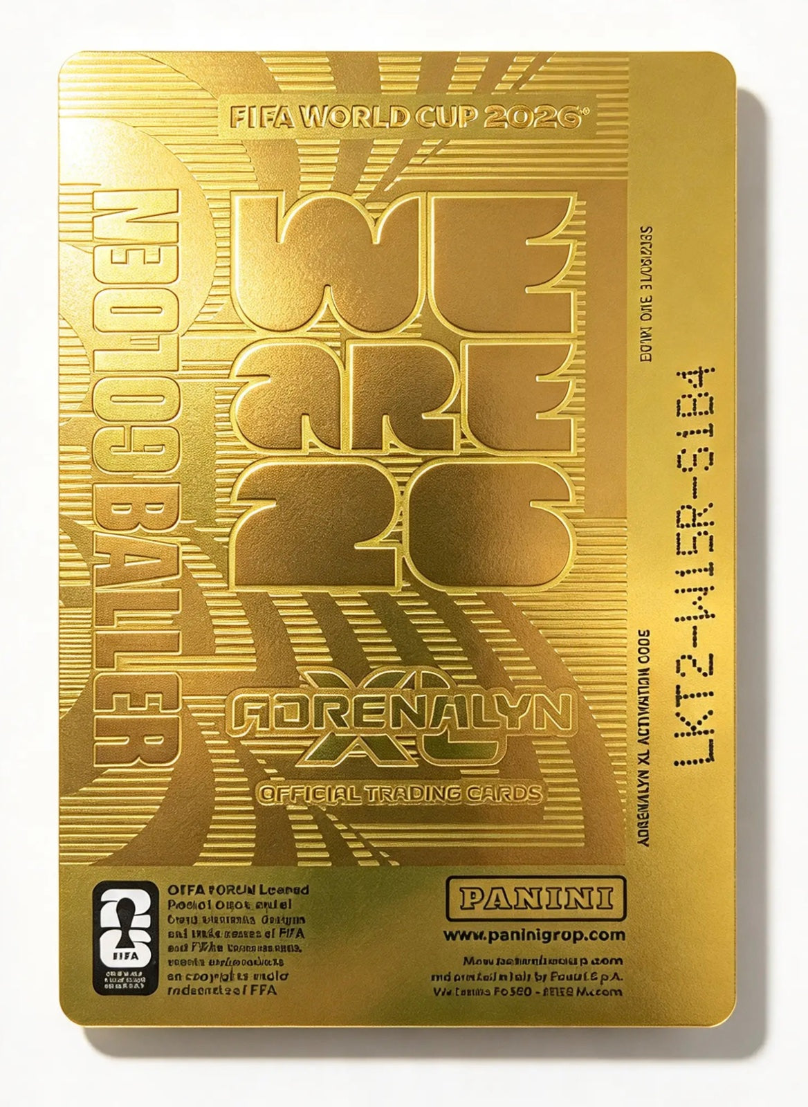 Lamine Yamal “Golden Baller card (#9)”.
