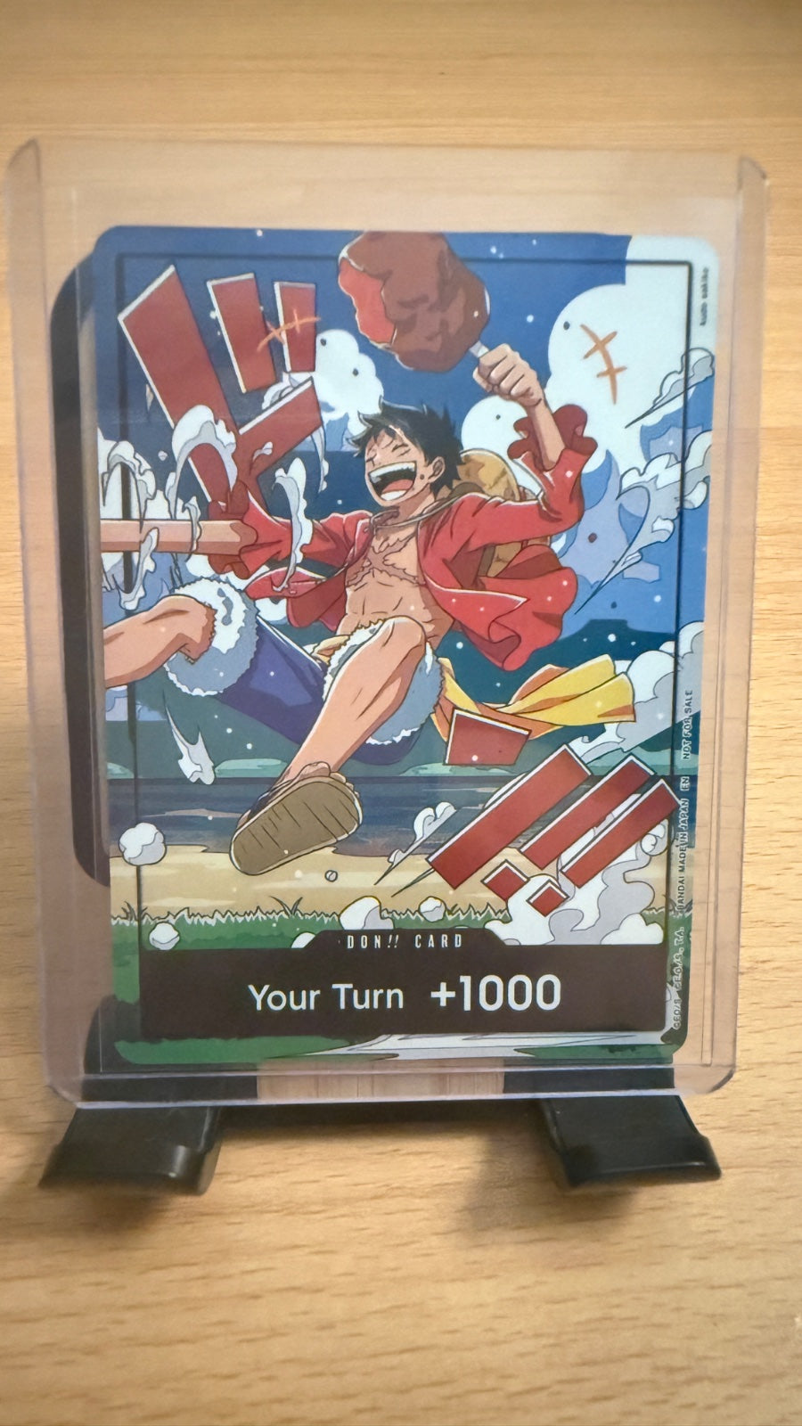DON!! Card (World United) (Luffy) (One Piece Promotion Cards)