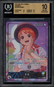 2025 Japanese One Piece Promo #OP11-041 Nami - Beckett Pristine BGS 10