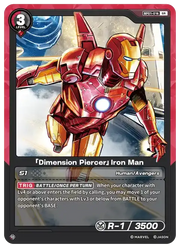 Iron Man “Dimension Piercer” BP01-016 SR (The Avengers)
