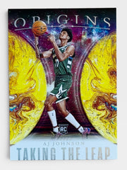 2024-25 Panini Origins AJ Johnson Taking The Leap