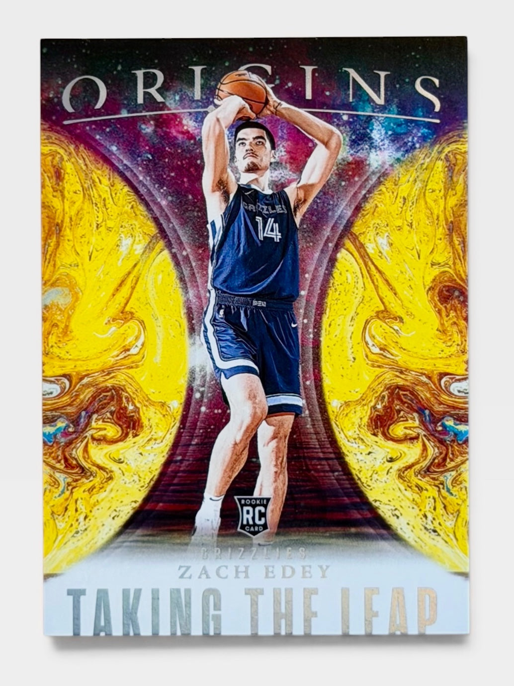 2024-25 Panini Origins Zach Edey Taking The Leap