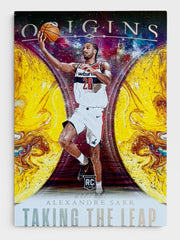2024-25 Panini Origins Alexander Sarr Taking The Leap