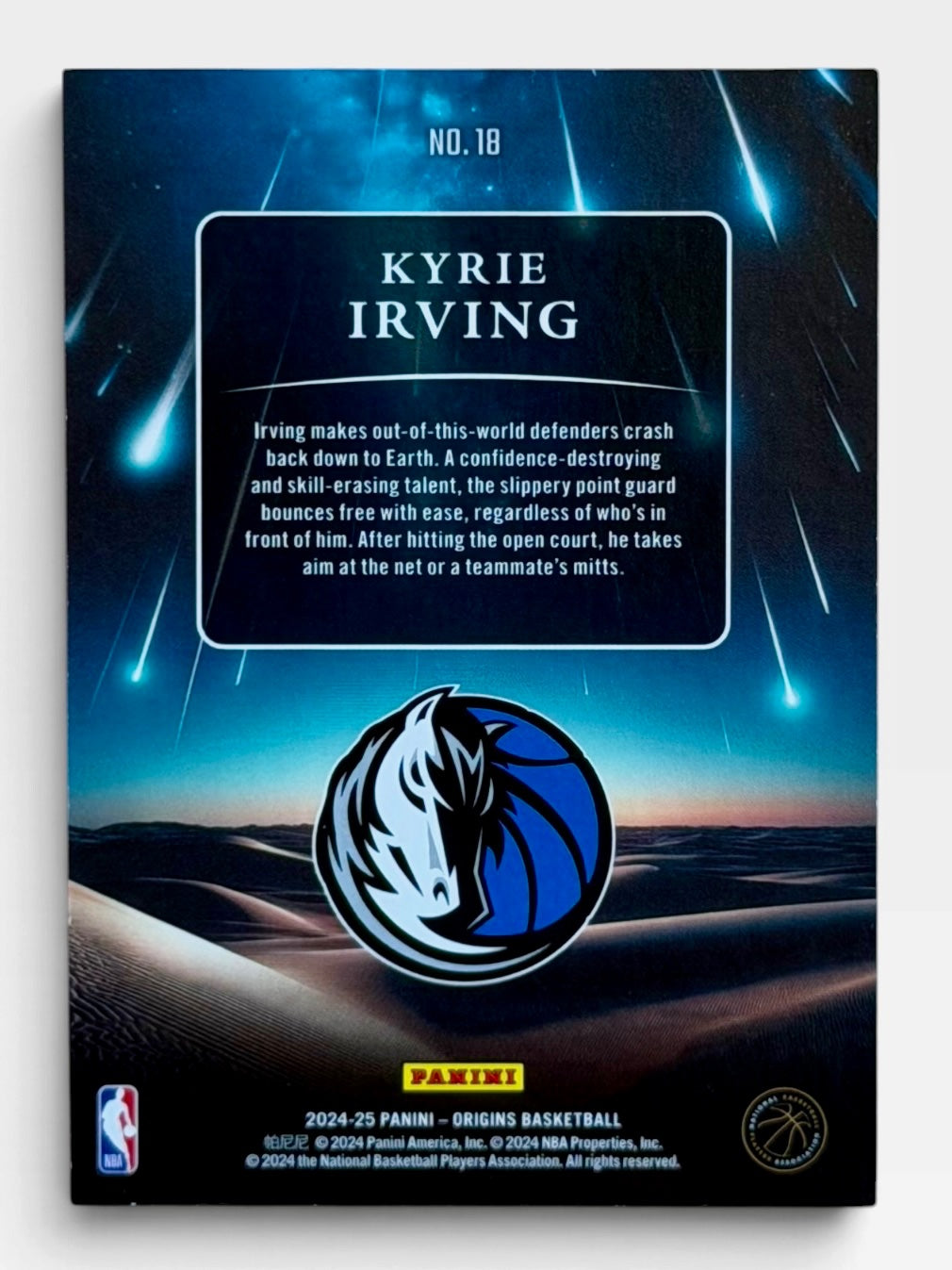2024-25 Panini Origins Kyrir Irving Meteor Shower