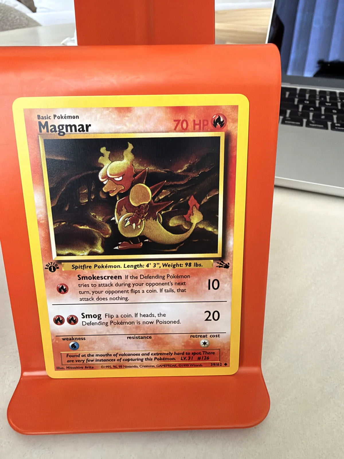 Magmar 39 · Fossil - 1st Edition Vintage