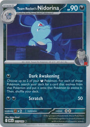 Team Rocket's Nidorina 115/182 · Reverse Holofoil (Destined Rivals)