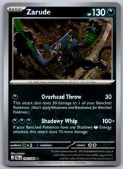 Zarude 056/084 · Reverse Holofoil (Pitch Black)