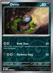 Deino 065/086 · Reverse Holofoil (White Flare)