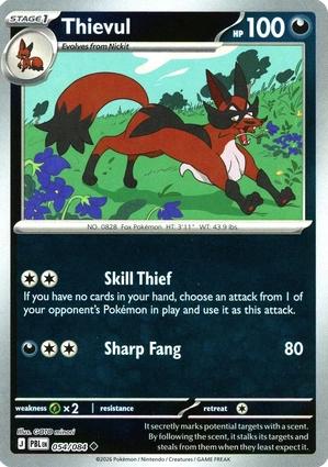 Thievul 054/084 · Reverse Holofoil (Pitch Black)