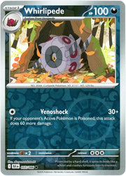 Whirlipede 055/086 · Reverse Holofoil (Black Bolt)