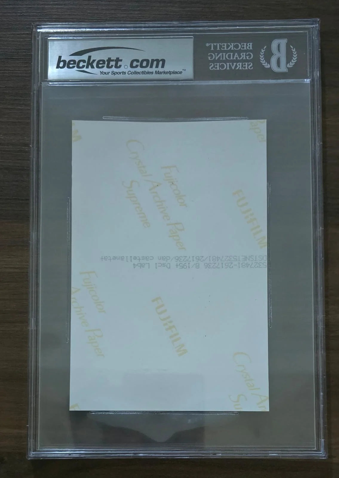 The Simpsons cast photograph - Signed by Dan Castellaneta, the voice of Homer Simpson.Beckett BGS certified authentic autograph