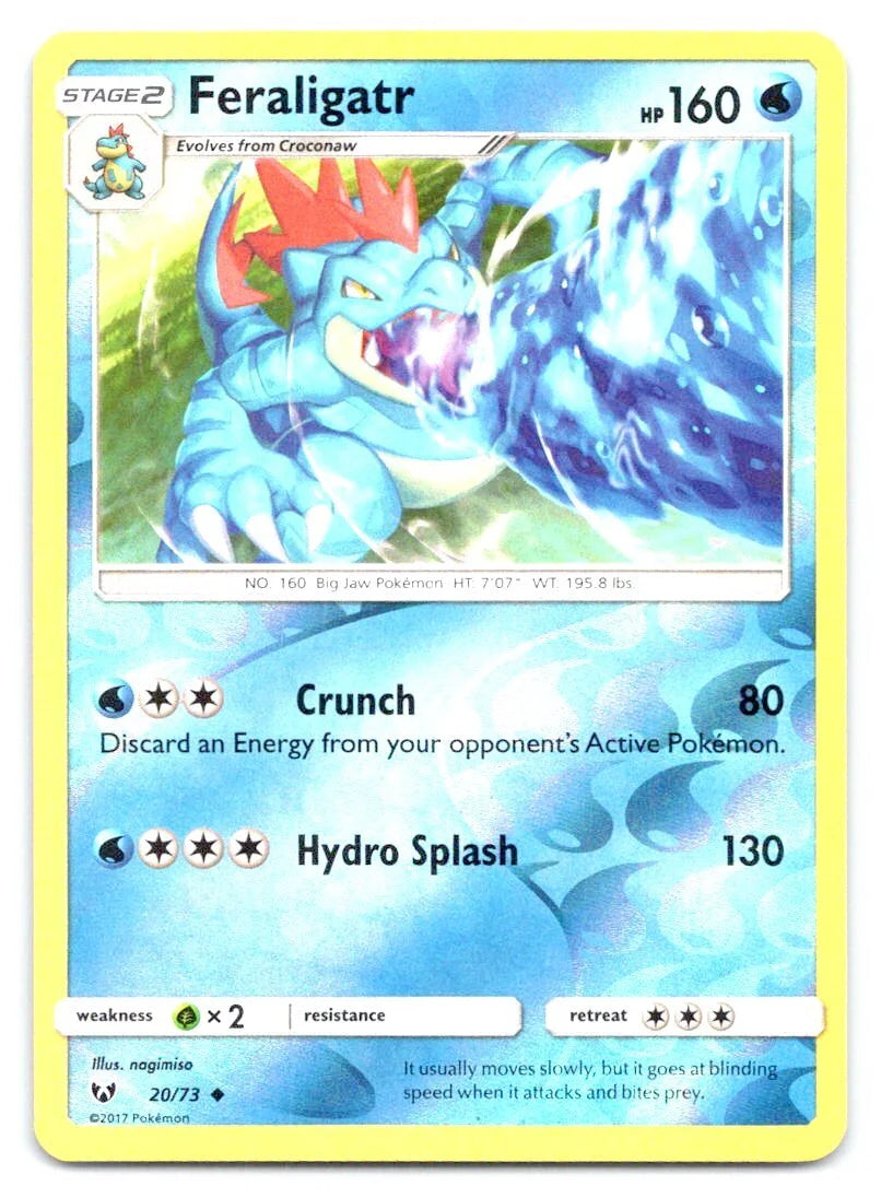 Feraligatr 20 · Normal (Shining Legends)
