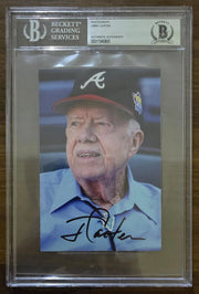 Signed photograph of Jimmy Carter (1924-2024), the 39th U.S. President Beckett-authenticated autograph