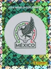 Panini FIFA World Cup 2026 Sticker MEX 1 Mexico Emblem Foil US / International Edition