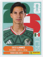 Panini FIFA World Cup 2026 Sticker MEX 8 Diego Lainez US Edition