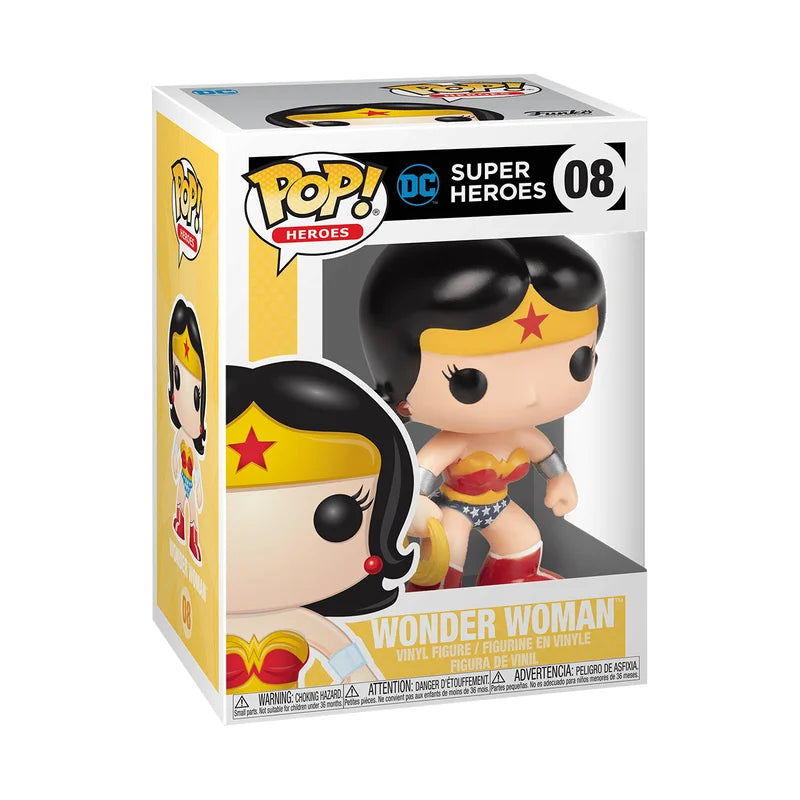 Funko Pop! Heroes : DC Super Heroes - Wonder Woman #08