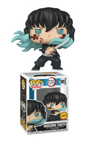 Funko Pop! Animation : Demon Slayer - Muichiro Tokito #1853 (CHASE) Limited Edition